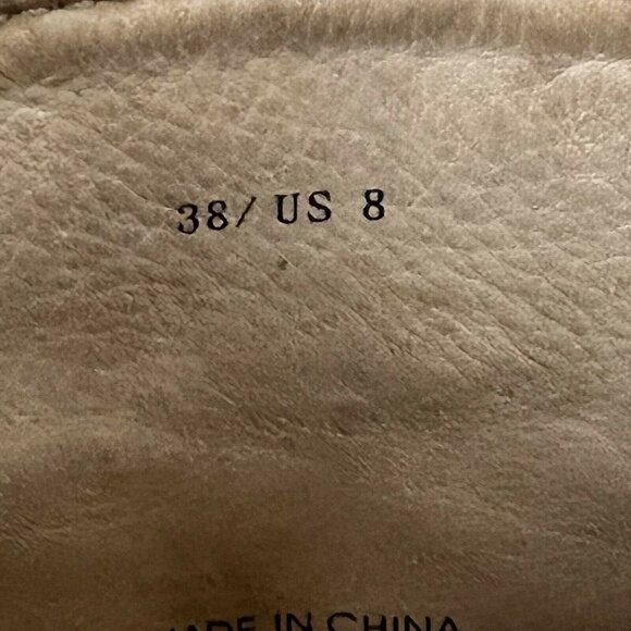 Rag & Bone Womens Size 8 Suede Textured Double Strap Distressed Moto Boots - Picture 9 of 9